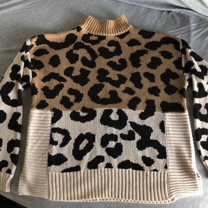 Leopard Print Sweater